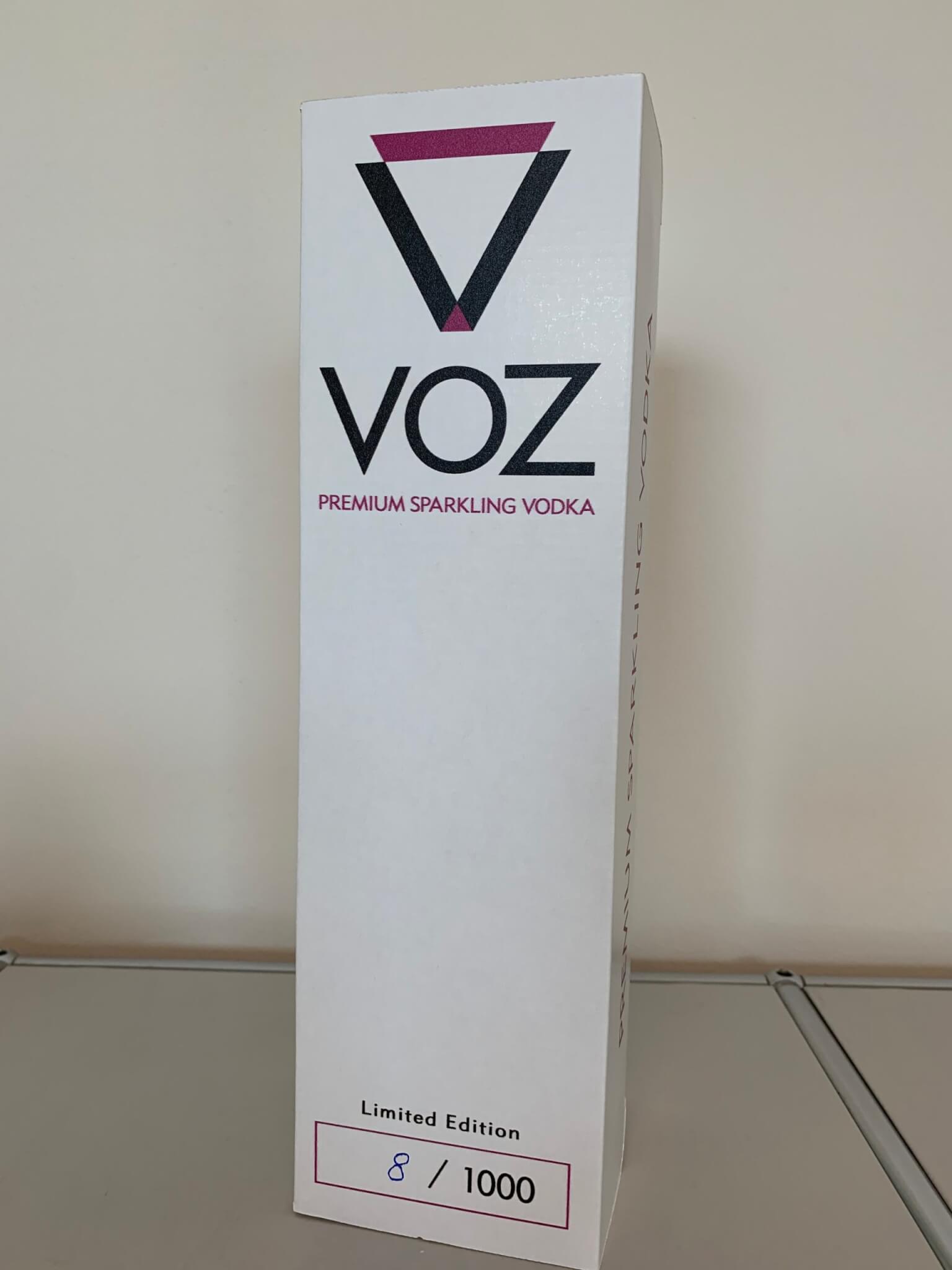 VOZ Sparkling Vodka 6er Karton